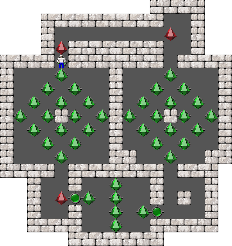 Сокобан Thinking Rabbit Arranged уровень 261